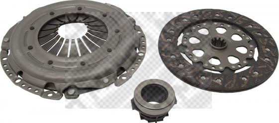 Mapco 10653 - Clutch Kit autospares.lv