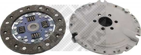 Mapco 10759 - Clutch Kit autospares.lv