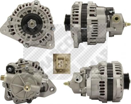 Mapco 13616 - Alternator autospares.lv