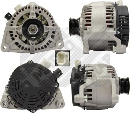 Mapco 13618 - Alternator autospares.lv