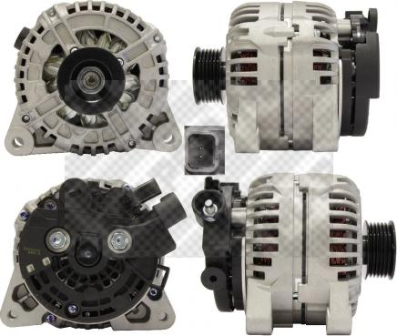 Mapco 13307 - Alternator autospares.lv