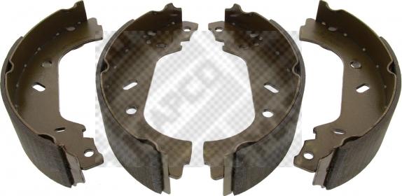 Mapco 8407 - Brake Shoe Set autospares.lv