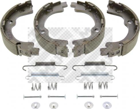 Mapco 8556/1 - Brake Shoe Set, parking brake autospares.lv