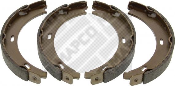 Mapco 8611 - Brake Shoe Set, parking brake autospares.lv