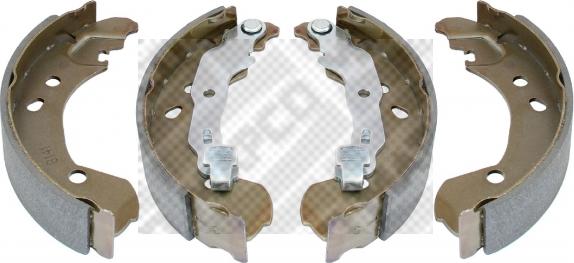 Mapco 8141 - Brake Shoe Set autospares.lv