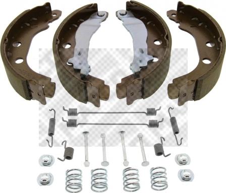 Mapco 8142/1 - Brake Shoe Set autospares.lv