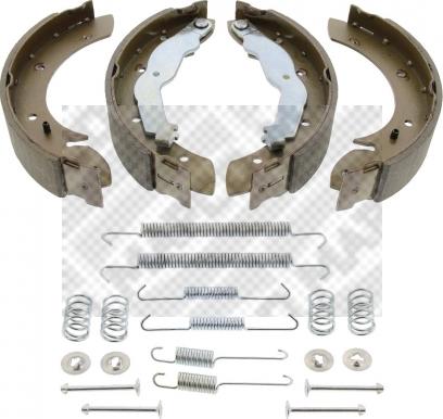 Mapco 8130/1 - Brake Shoe Set autospares.lv