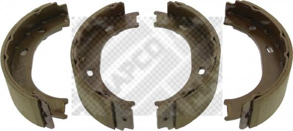 Mapco 8841 - Brake Shoe Set, parking brake autospares.lv