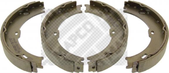 Mapco 8864 - Brake Shoe Set, parking brake autospares.lv