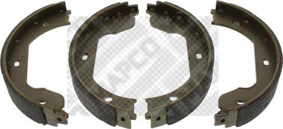 Mapco 8867 - Brake Shoe Set, parking brake autospares.lv