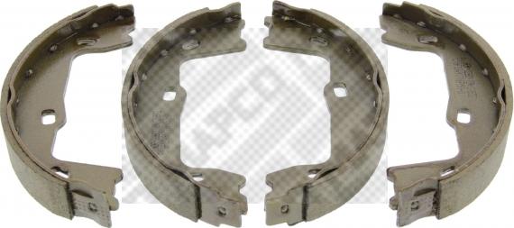 Mapco 8824 - Brake Shoe Set, parking brake autospares.lv