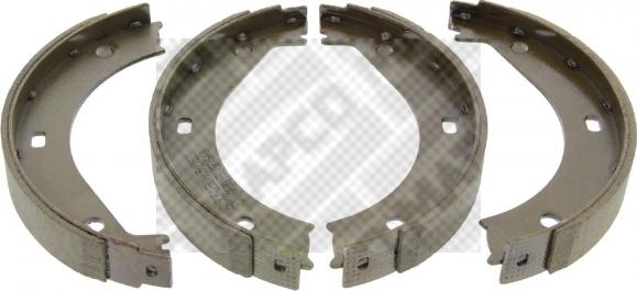 Mapco 8825 - Brake Shoe Set, parking brake autospares.lv