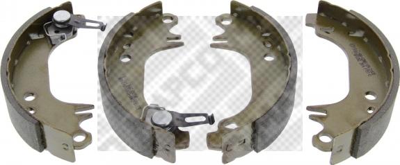 Mapco 8318 - Brake Shoe Set autospares.lv