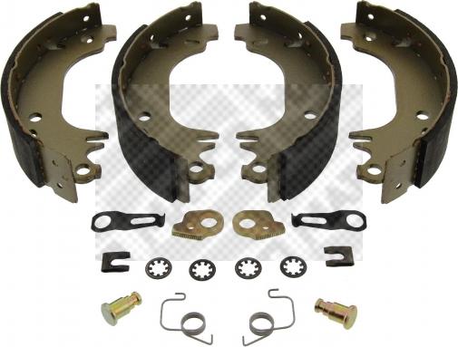 Mapco 8322 - Brake Shoe Set autospares.lv