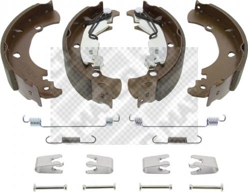 Mapco 8735/1 - Brake Shoe Set autospares.lv