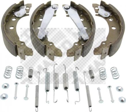 Mapco 8772/1 - Brake Shoe Set autospares.lv