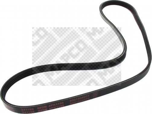 Mapco 241100 - V-Ribbed Belt autospares.lv