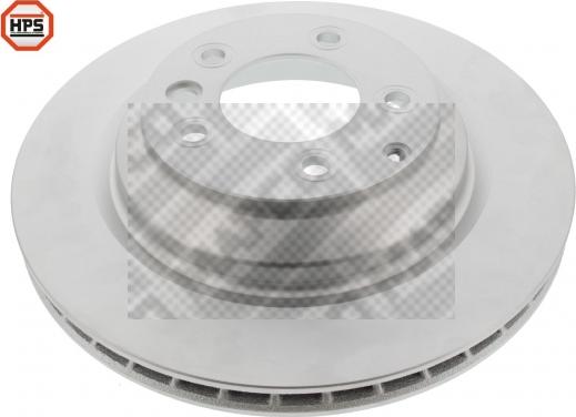 Mapco 25956HPS - Brake Disc autospares.lv