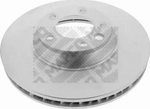 Mapco 25950HPS - Brake Disc autospares.lv