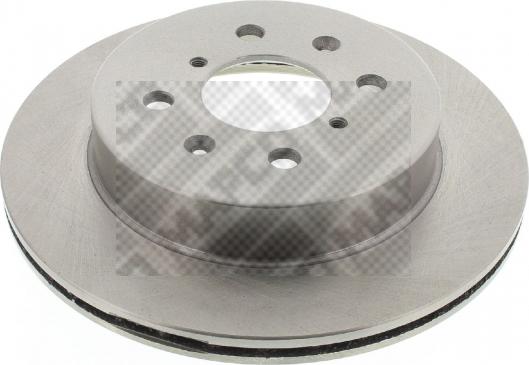 Mapco 25596 - Brake Disc autospares.lv