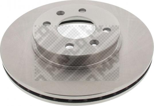 Mapco 25598 - Brake Disc autospares.lv