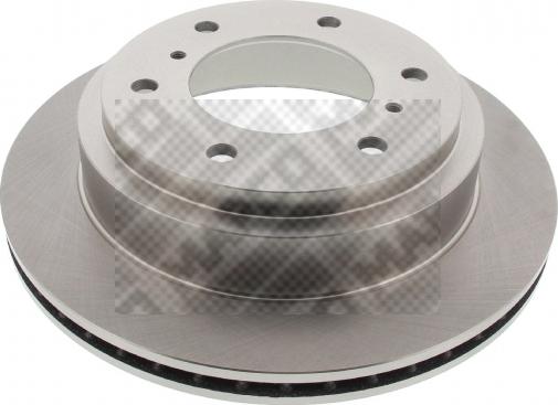 Mapco 25549 - Brake Disc autospares.lv