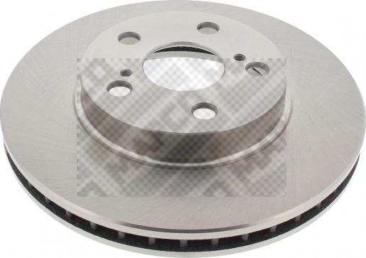 Mapco 25552 - Brake Disc autospares.lv