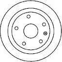 Mapco 25504 - Brake Disc autospares.lv