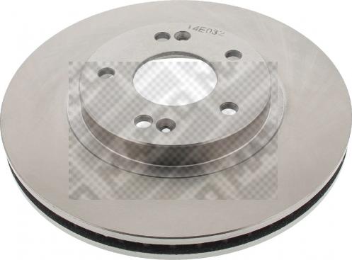 Mapco 25519 - Brake Disc autospares.lv