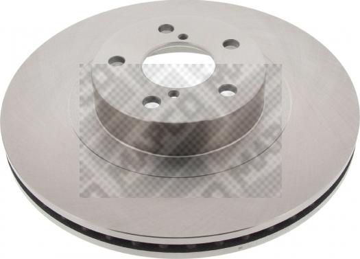 Mapco 25585 - Brake Disc autospares.lv