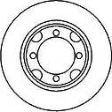 ATE 420121 - Brake Disc autospares.lv