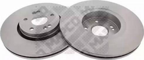 Mapco 25101/2 - Brake Disc autospares.lv