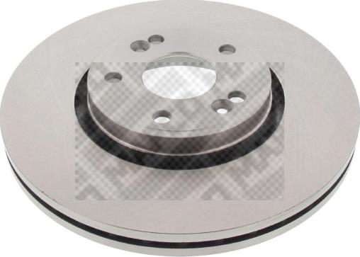 Mapco 25101 - Brake Disc autospares.lv