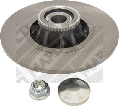 Mapco 25125 - Brake Disc autospares.lv