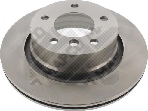 Mapco 25855 - Brake Disc autospares.lv