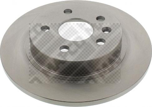 Mapco 25858 - Brake Disc autospares.lv