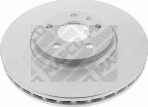 Mapco 25880 - Brake Disc autospares.lv