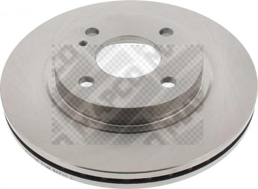 Mapco 25825 - Brake Disc autospares.lv