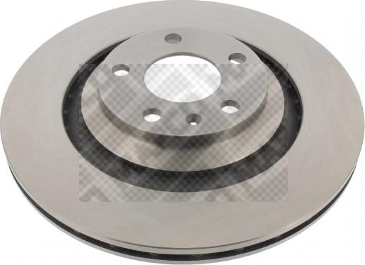 Mapco 25875 - Brake Disc autospares.lv