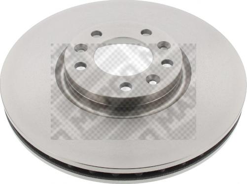 Mapco 25341 - Brake Disc autospares.lv