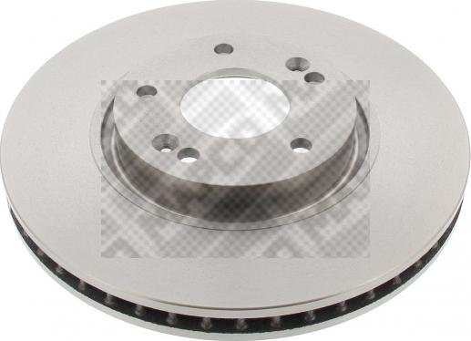 Mapco 25257 - Brake Disc autospares.lv