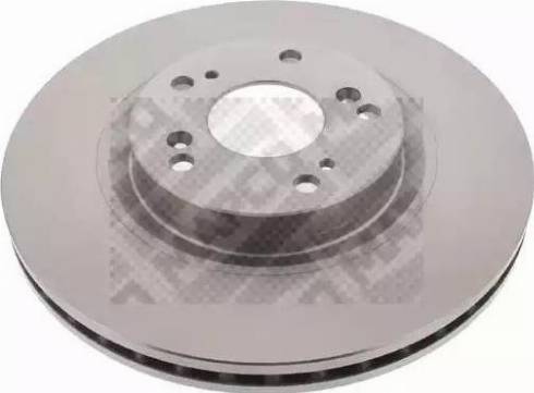 Mapco 25208 - Brake Disc autospares.lv