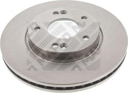 Mapco 25215 - Brake Disc autospares.lv