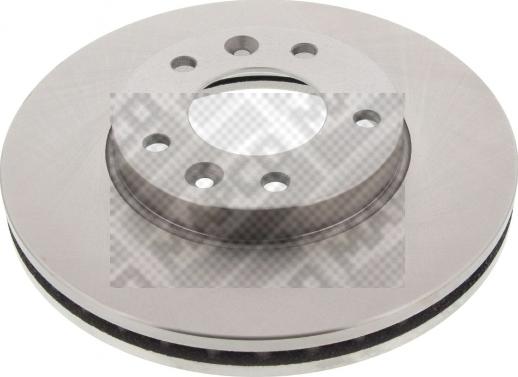 Mapco 25216 - Brake Disc autospares.lv