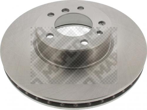 Mapco 25765 - Brake Disc autospares.lv