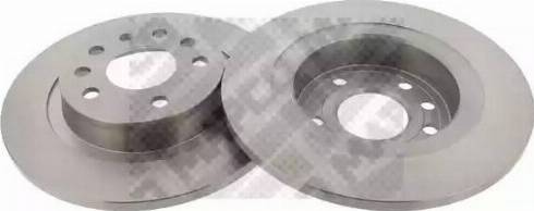 Mapco 25705/2 - Brake Disc autospares.lv