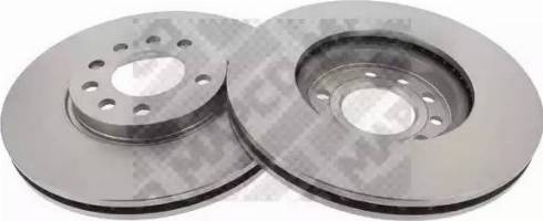 Mapco 25708/2 - Brake Disc autospares.lv