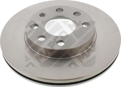 Mapco 25702 - Brake Disc autospares.lv