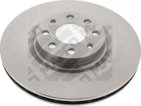 Mapco 25714 - Brake Disc autospares.lv