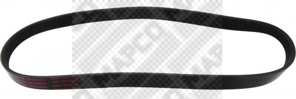 Mapco 260894 - V-Ribbed Belt autospares.lv